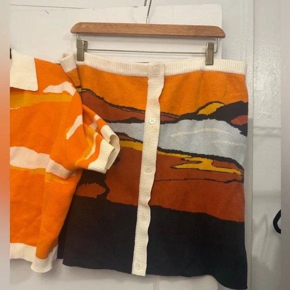 2 Piece Sweater and Sweater Skirt Set by Label Rail X Francesca Perks - Picture 7 of 7